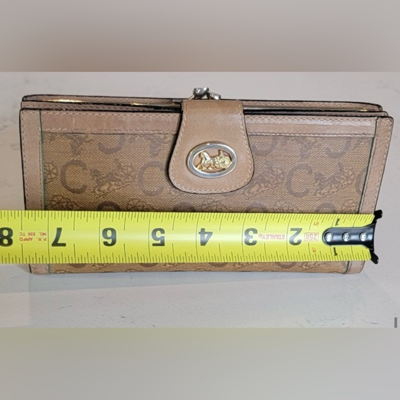 Vintage CELINE Paris Horse Carriage C Macadam Long
Bifold Wallet D02 - Picture 4 of 14